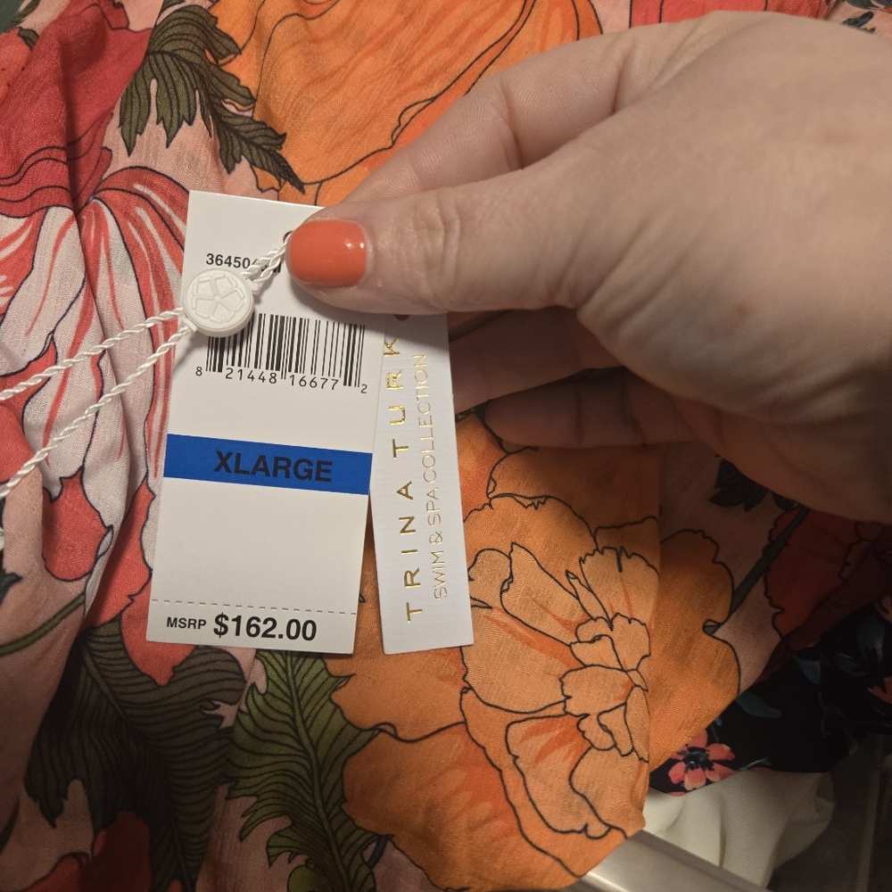 Trina Turk Sunny Bloom Swim & Spa Pants | Size XL - NWT - Picture 5 of 5